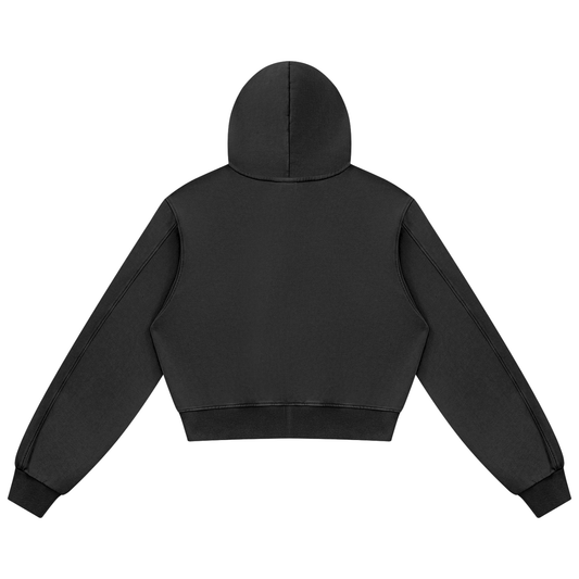Women's Mineral Wash Full Zip Hoodie