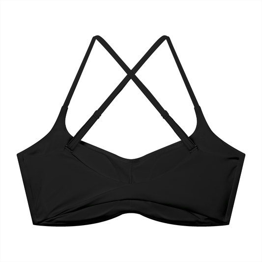 Cropped Strappy Sports Bra