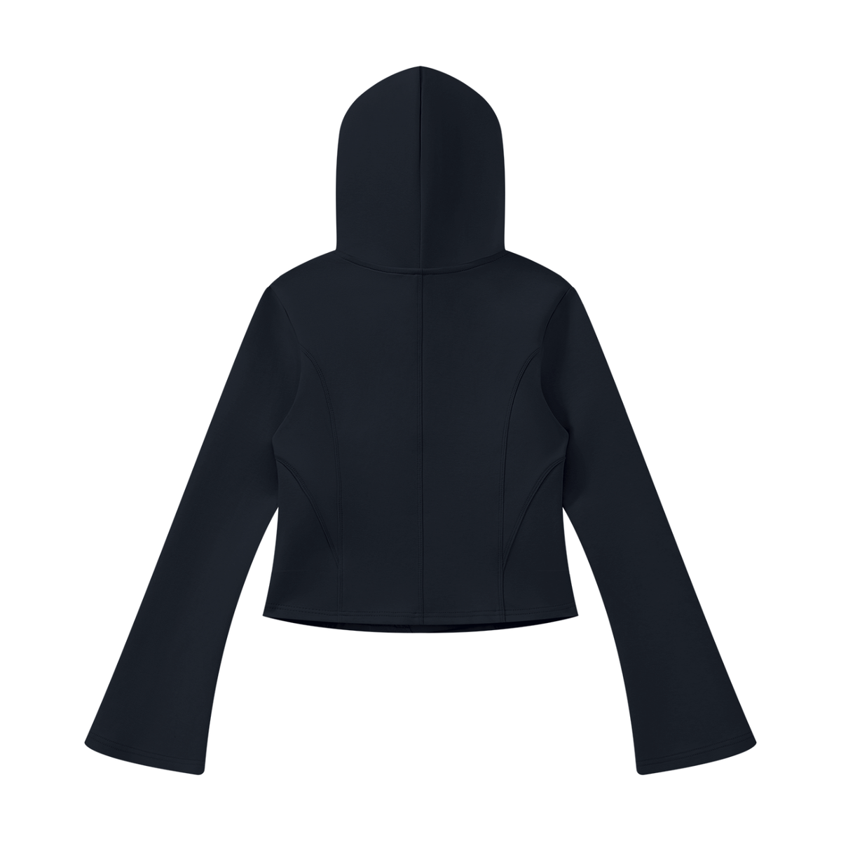 Bell Sleeve Full Zip Hoodie