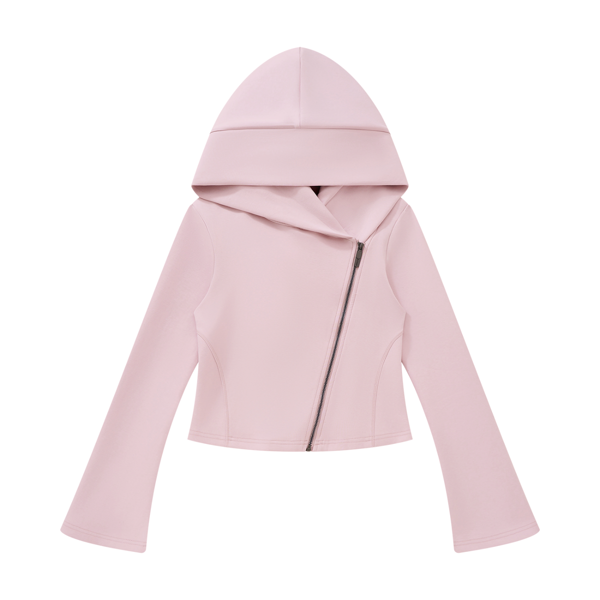 Bell Sleeve Full Zip Hoodie