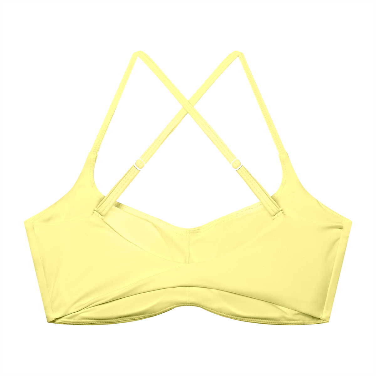 Women's Cropped Strappy Sports Bra