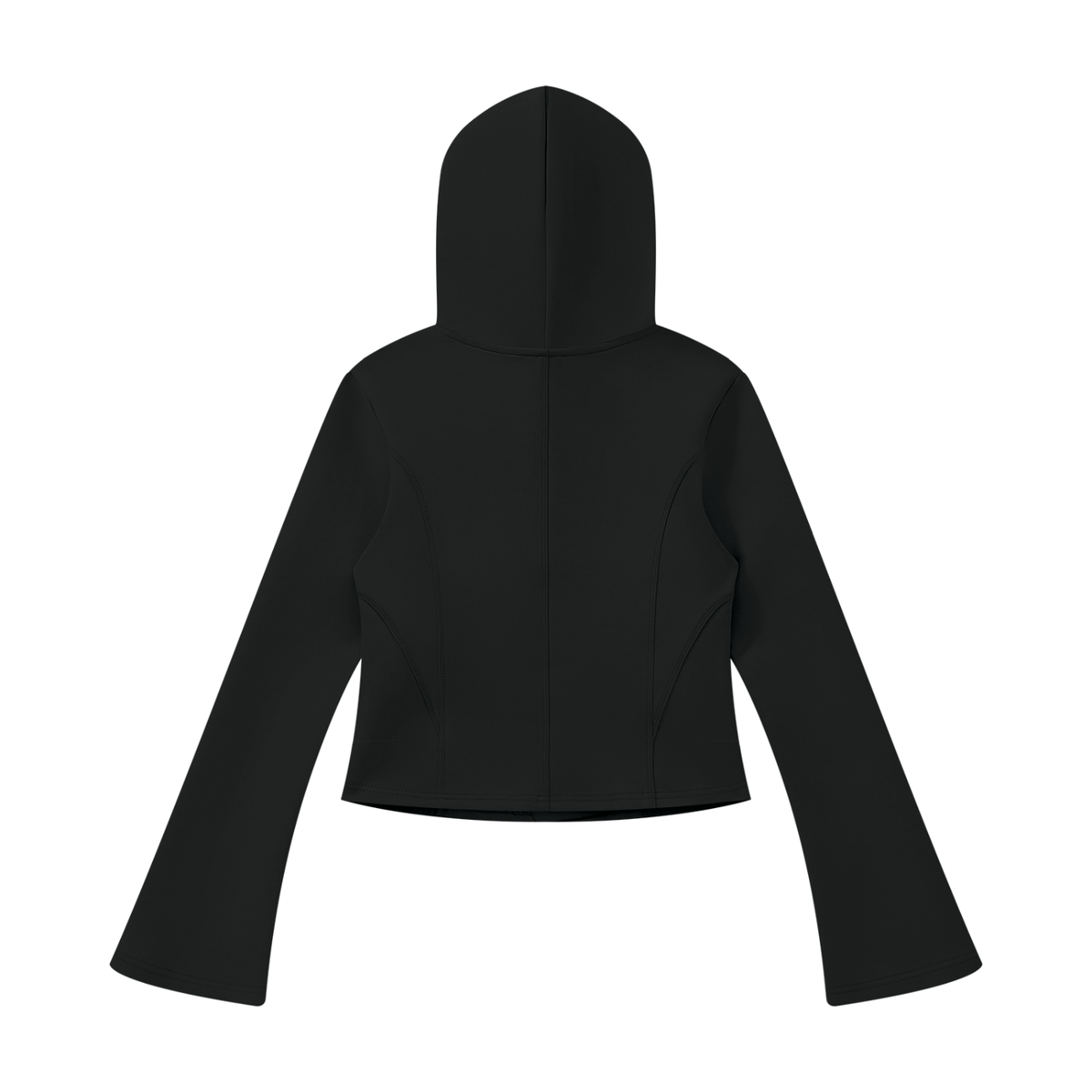 Bell Sleeve Full Zip Hoodie