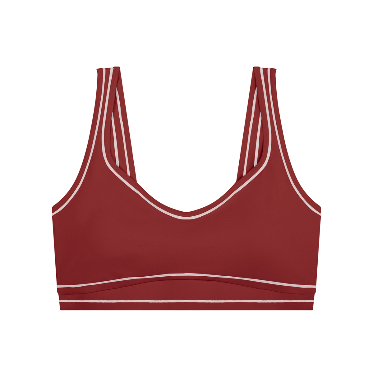 Women’s Topstitch Yoga Sports Bra