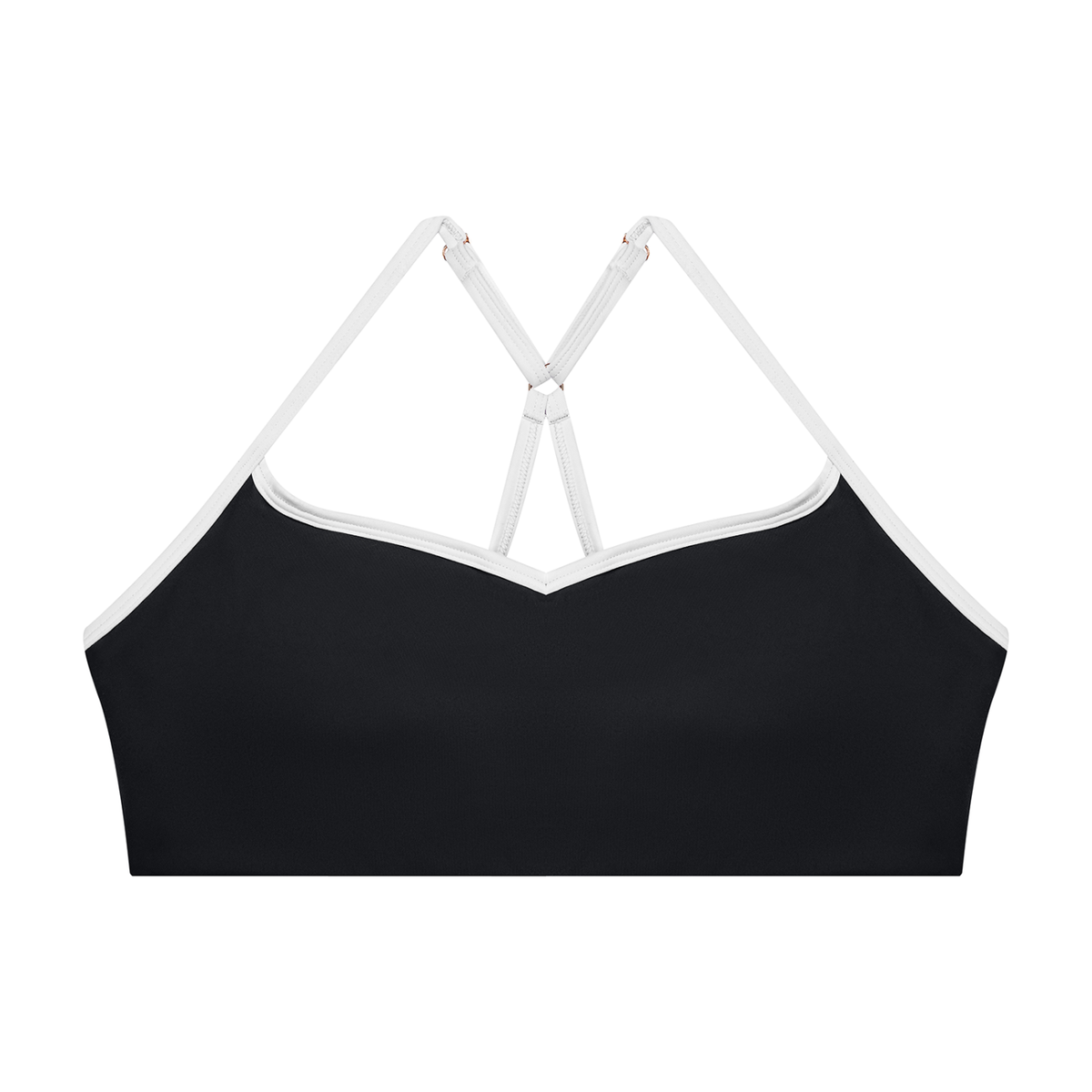 Color Block Racerback Sports Bra