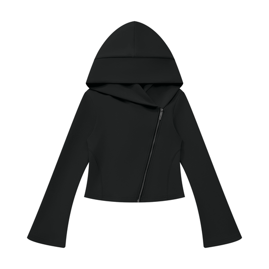 Bell Sleeve Full Zip Hoodie