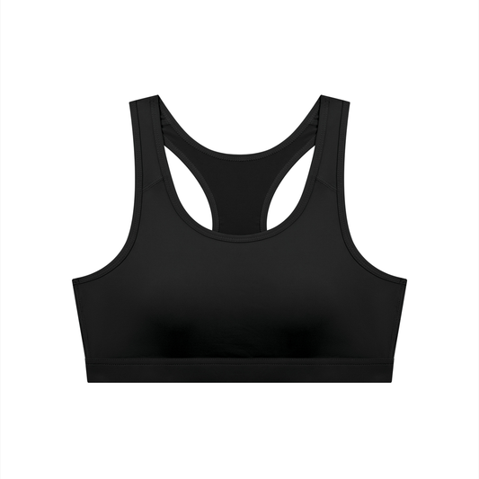 Cropped Basic Sports Bra