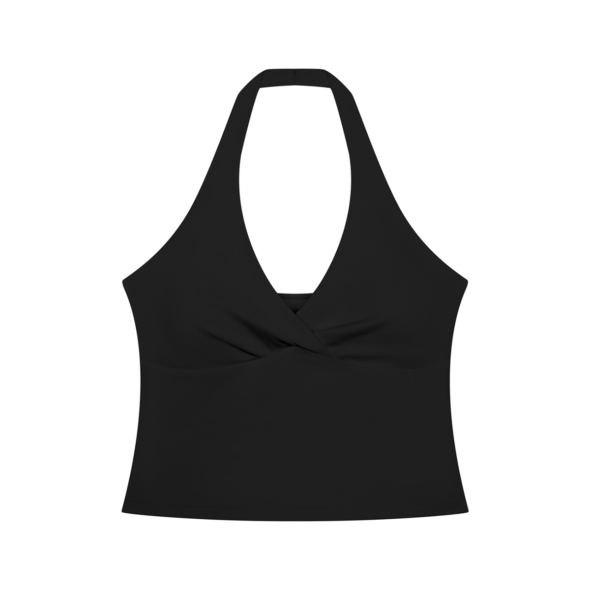 Women’s Everyday Ruched Halter Yoga Tank Top
