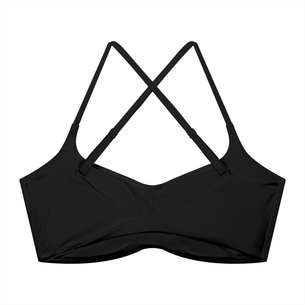 Women's Cropped Strappy Sports Bra