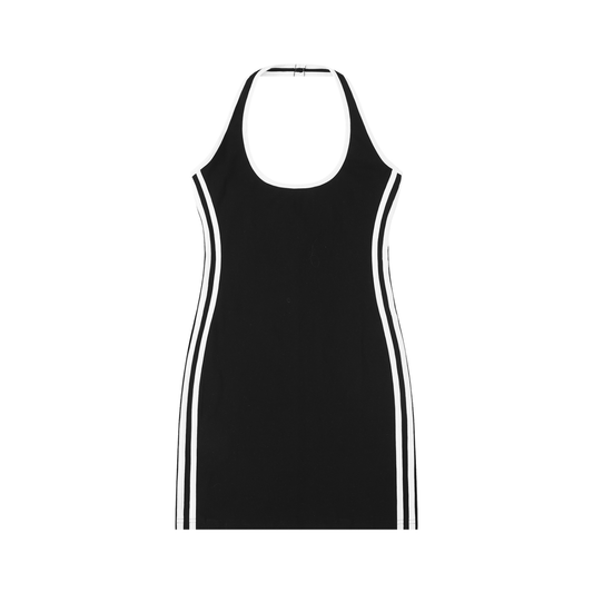 Sport Stripe Halter Dress