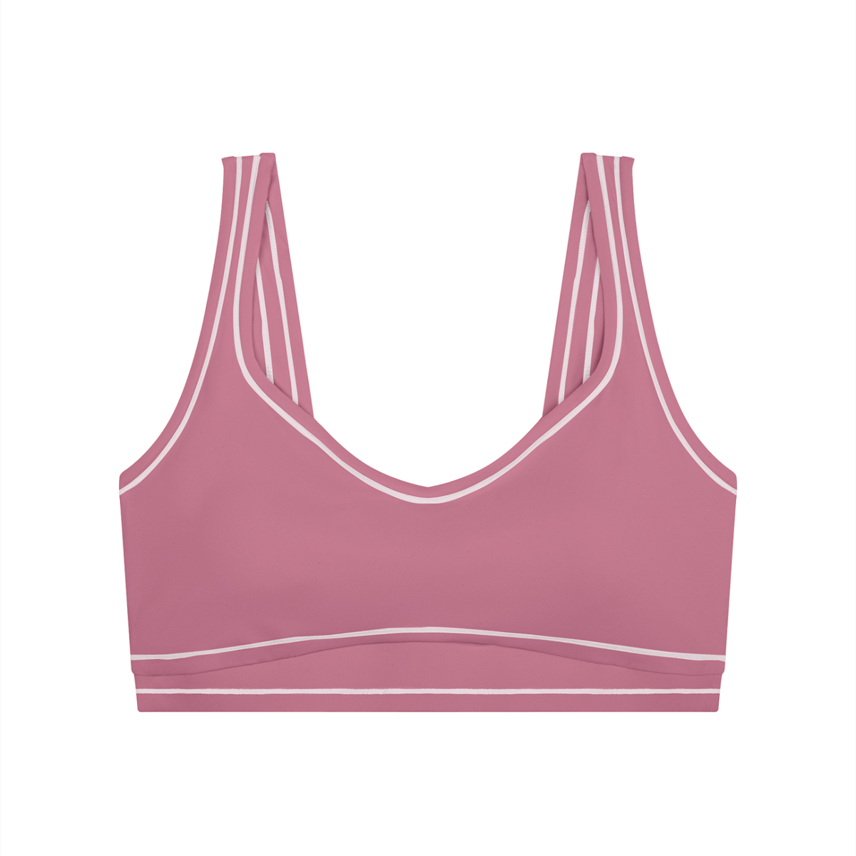 Women’s Topstitch Yoga Sports Bra