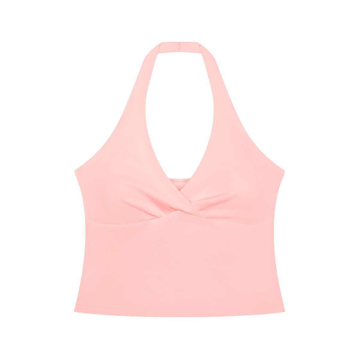 Women’s Everyday Ruched Halter Yoga Tank Top