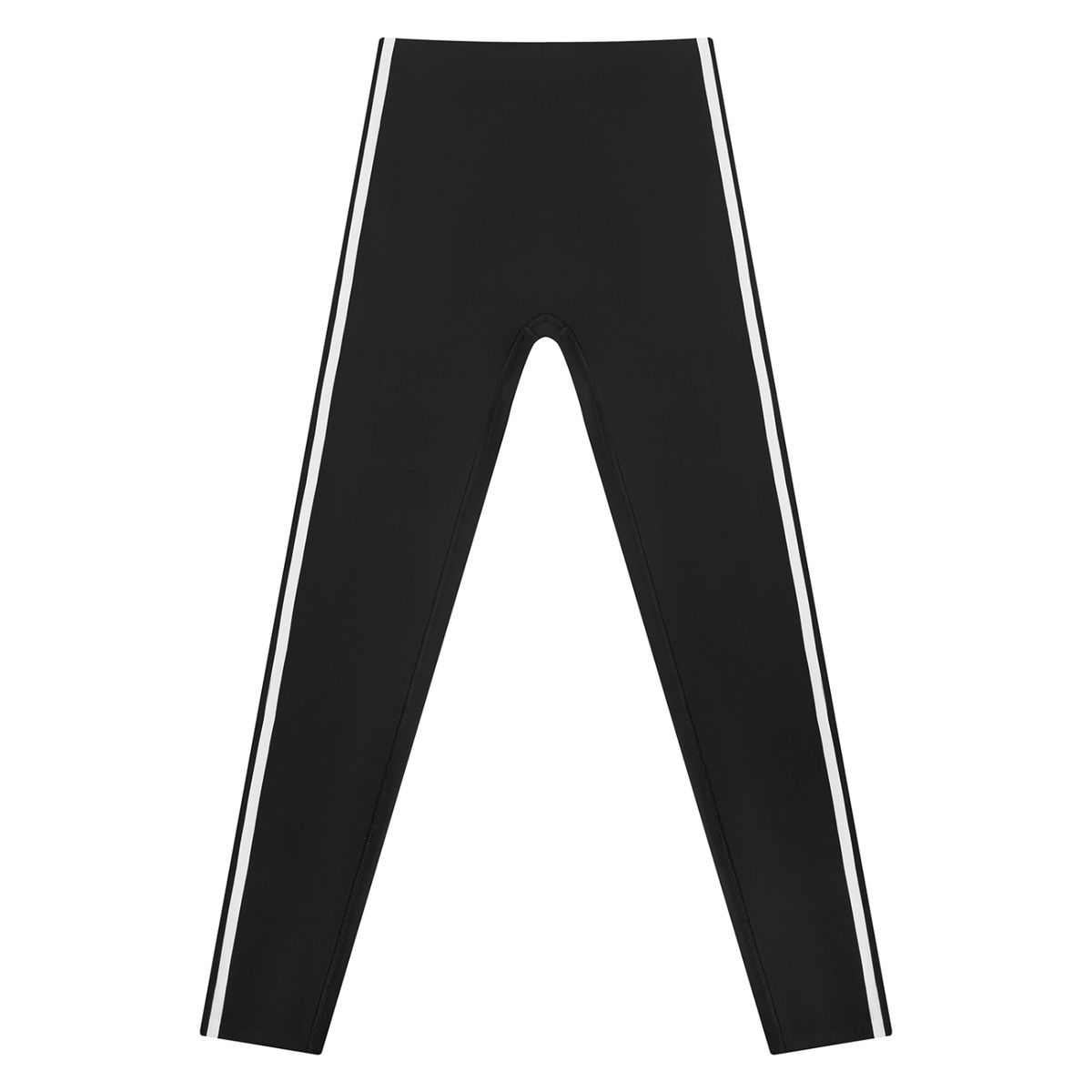 Women’s Stripe High Rise Ankle Length Yoga Leggings