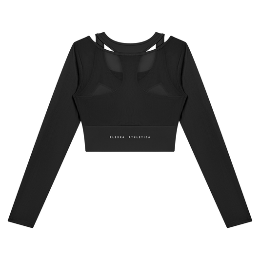 Women's 2-in-1 Mesh Overlay T-Shirt