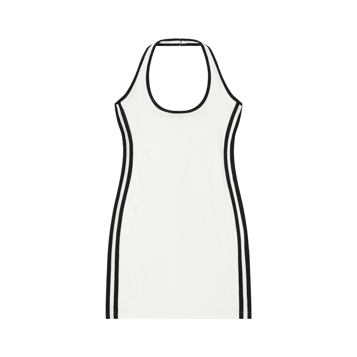 Sport Stripe Halter Dress