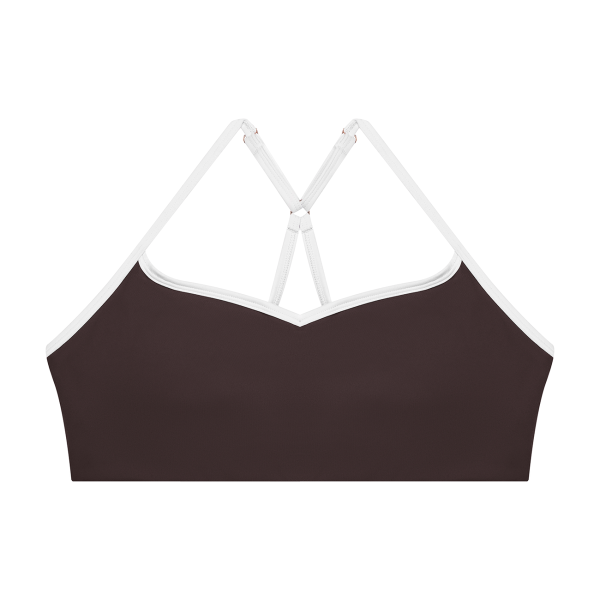 Color Block Racerback Sports Bra