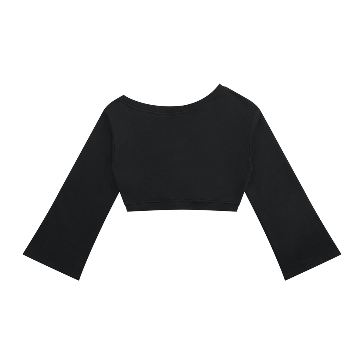 Women's Off the Shoulder Cropped Sweatshirt