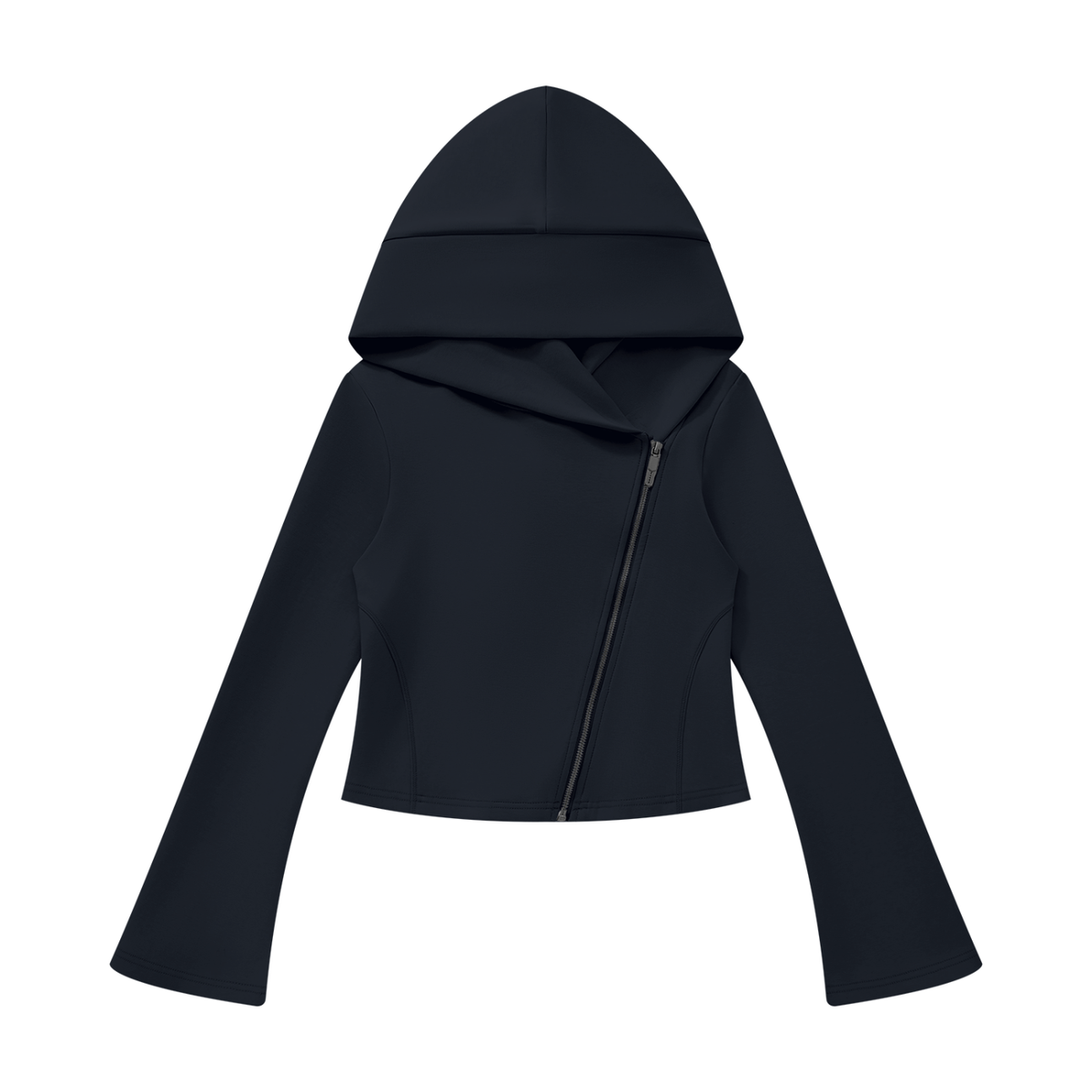 Bell Sleeve Full Zip Hoodie