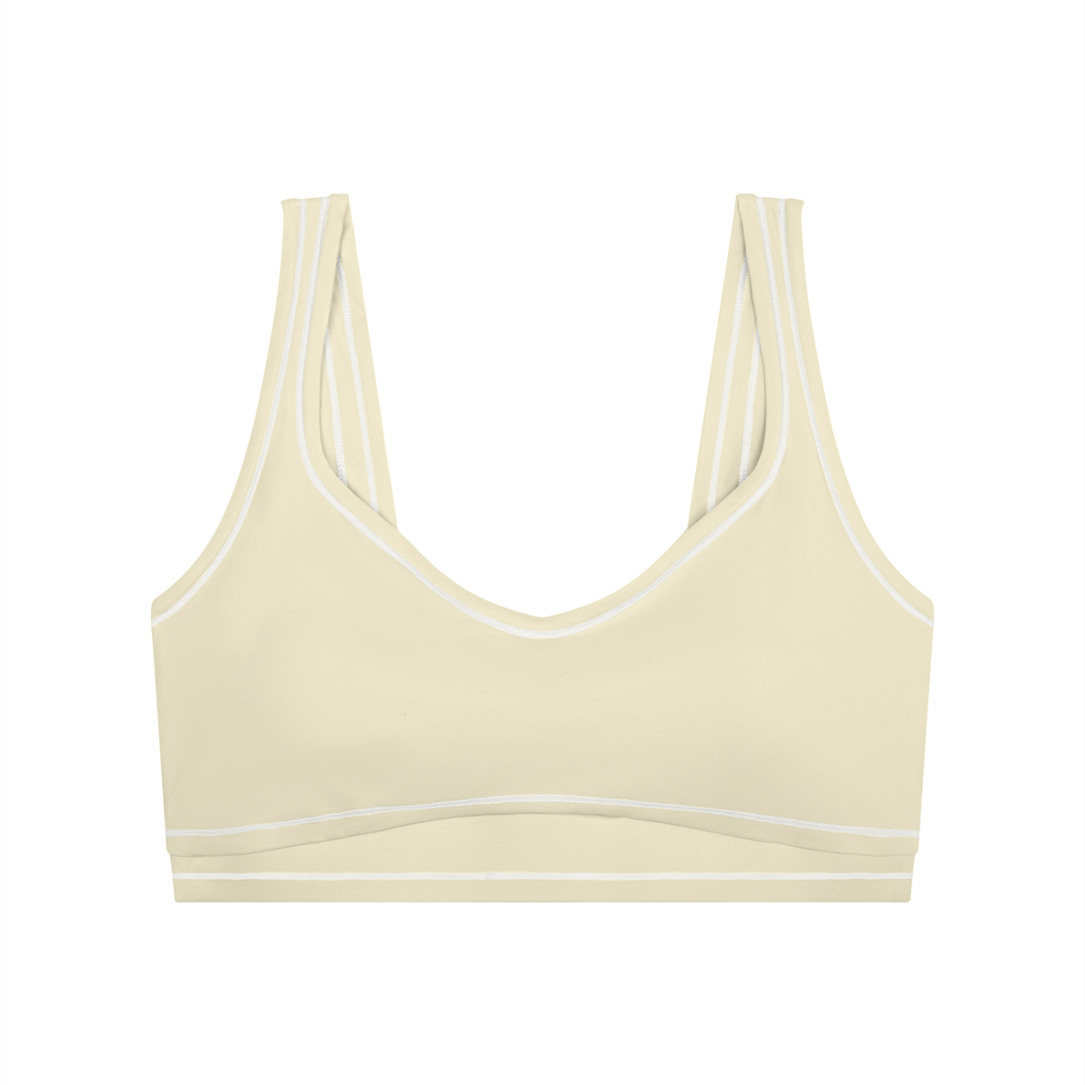 Women’s Topstitch Yoga Sports Bra