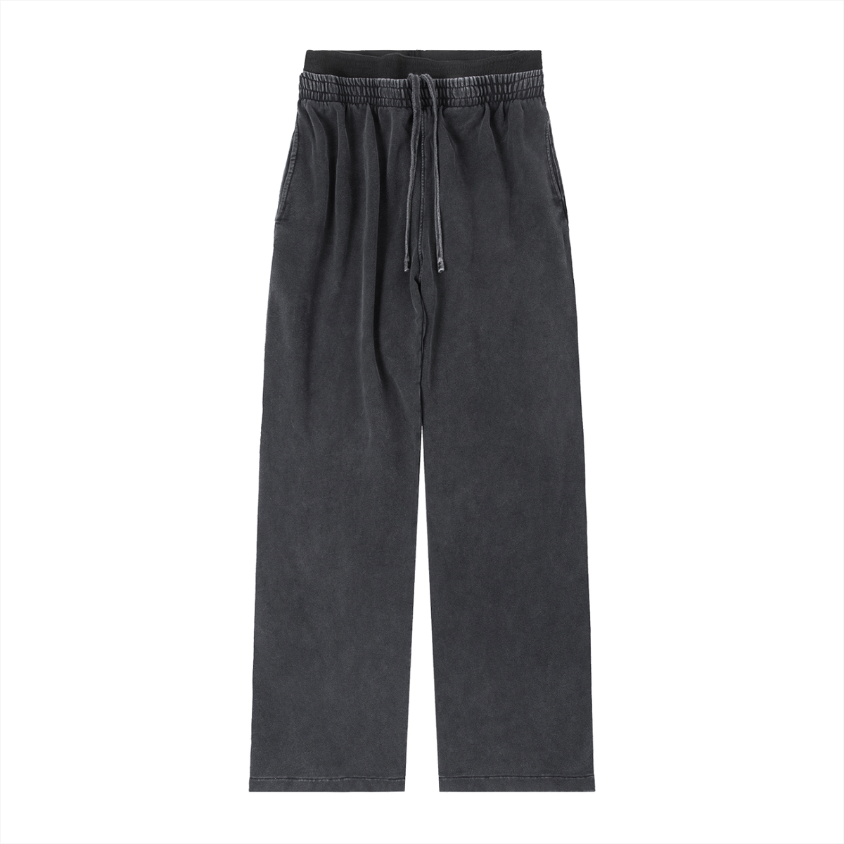 Vintage Washed Distressed Slouch Pants