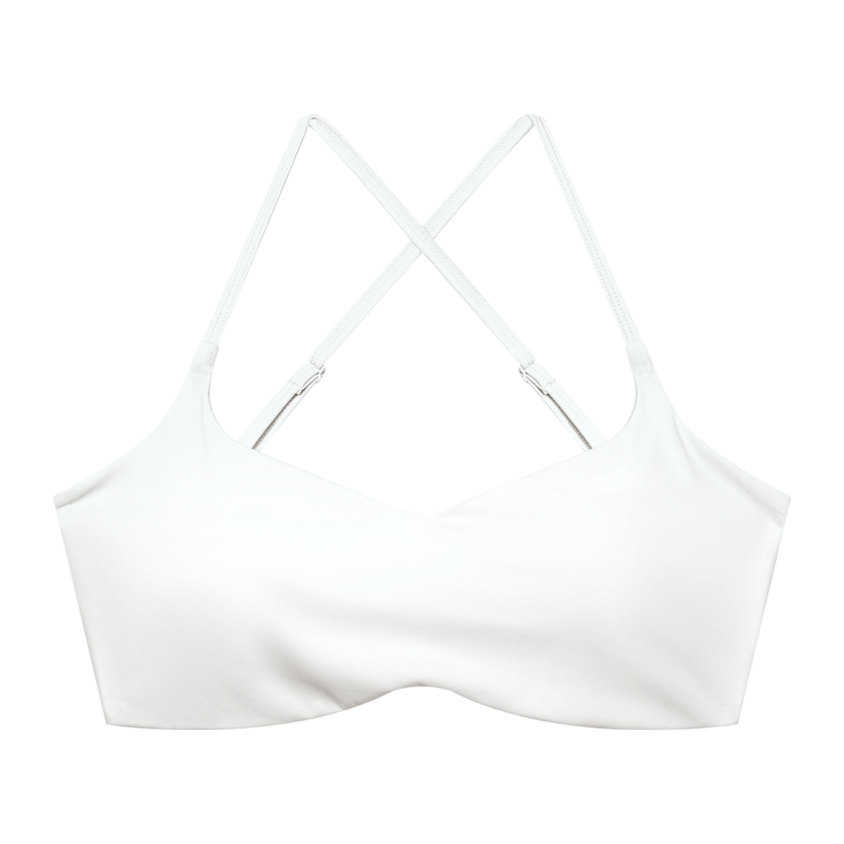 Women's Cropped Strappy Sports Bra