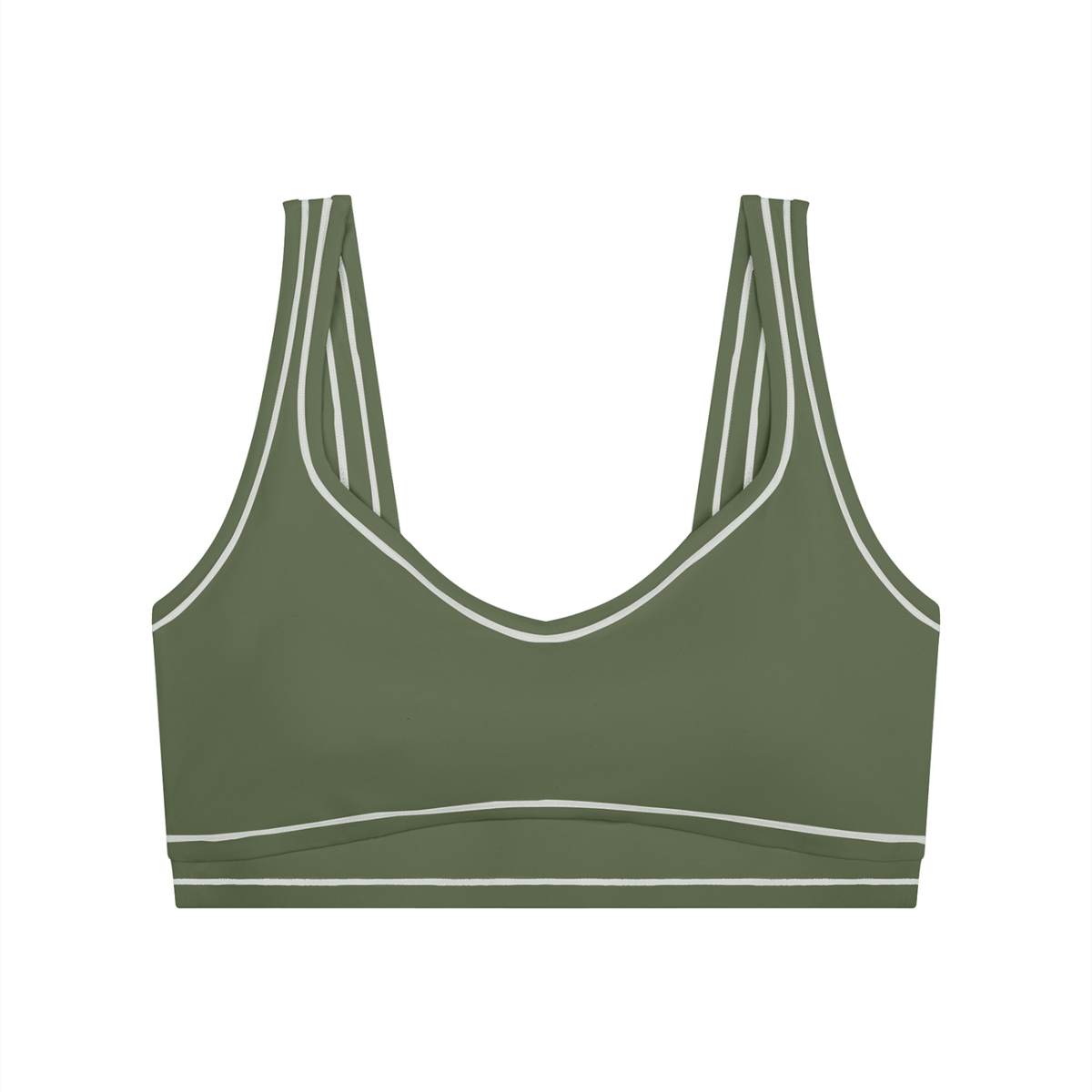Women’s Topstitch Yoga Sports Bra