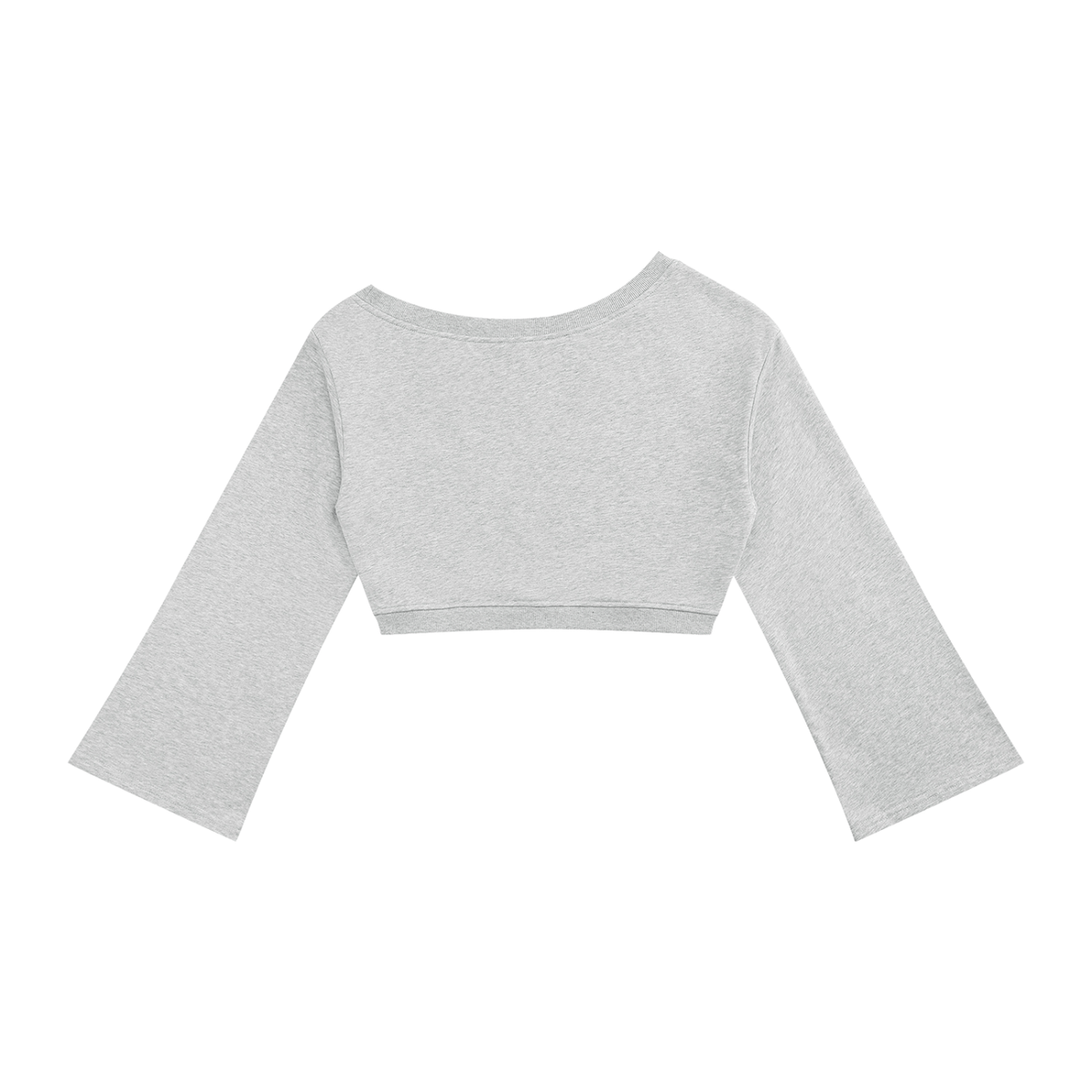 Women's Off the Shoulder Cropped Sweatshirt