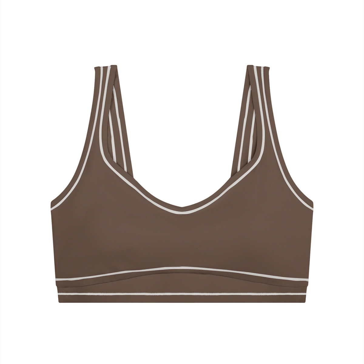 Women’s Topstitch Yoga Sports Bra
