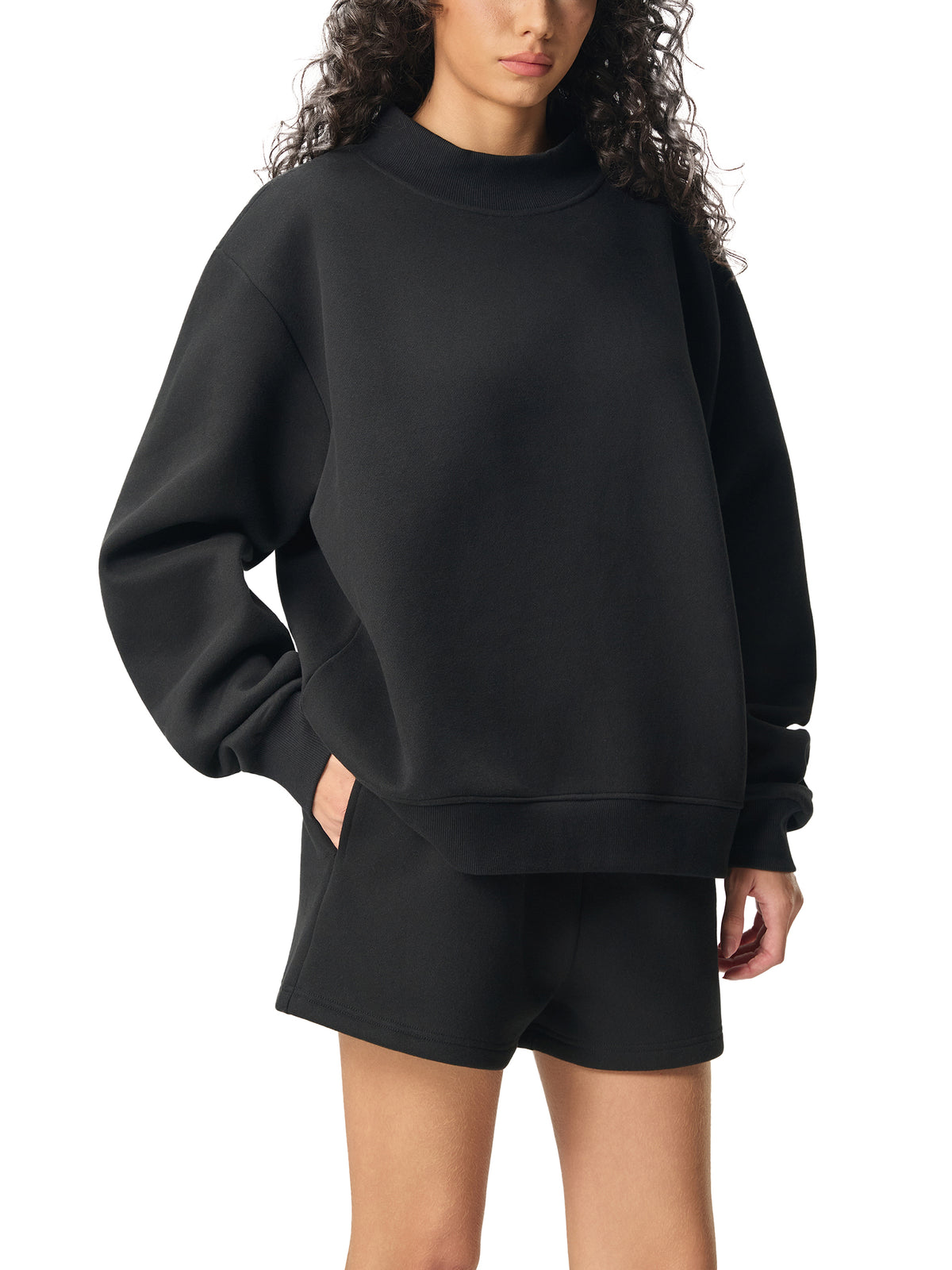 Essential Fleece Crew Sweatshirt