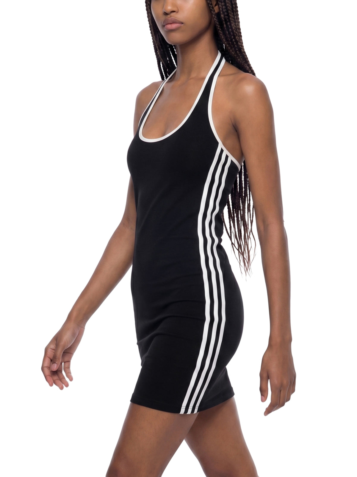 Sport Stripe Halter Dress