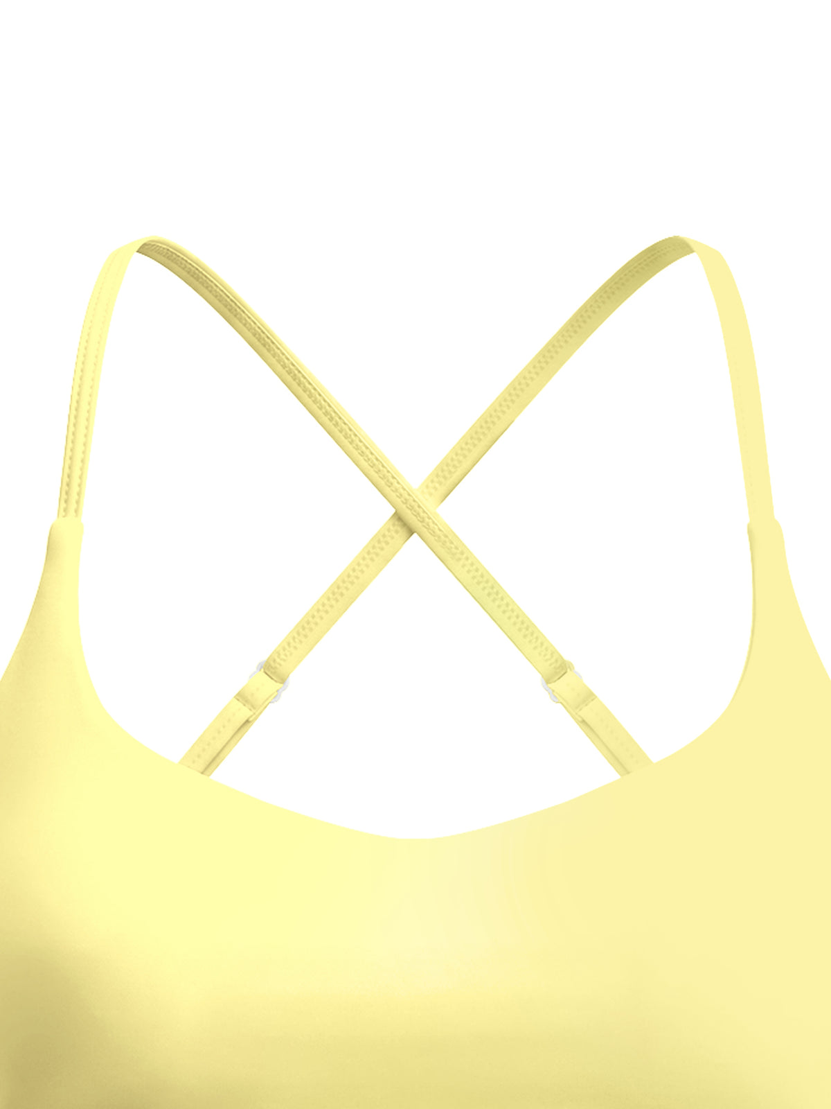 Women's Cropped Strappy Sports Bra