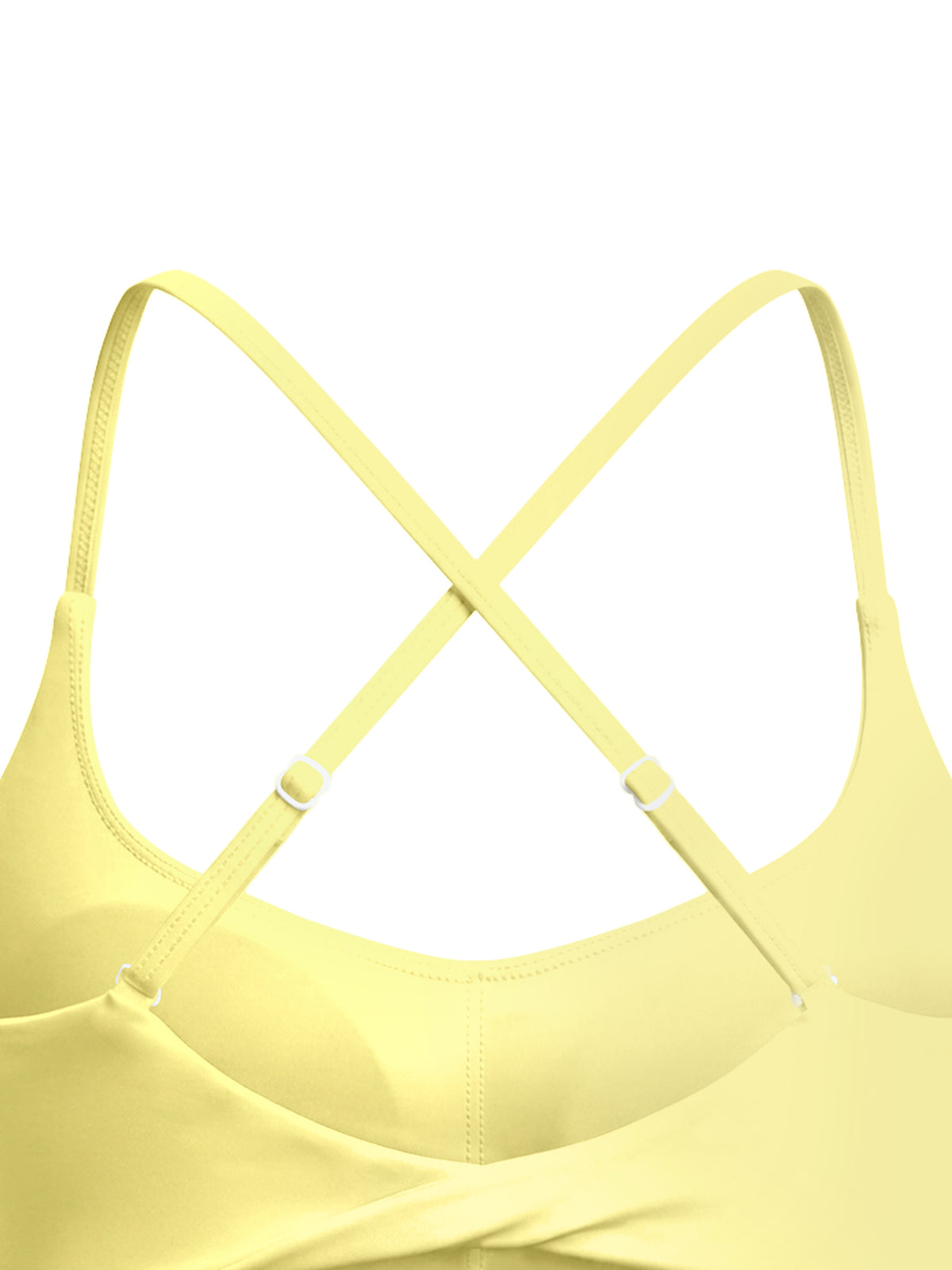 Women's Cropped Strappy Sports Bra