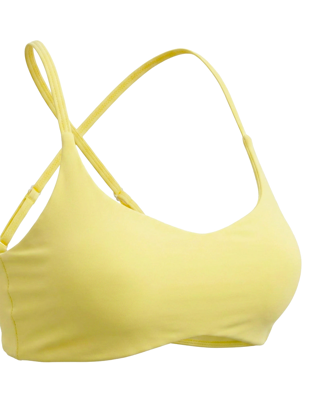 Women's Cropped Strappy Sports Bra