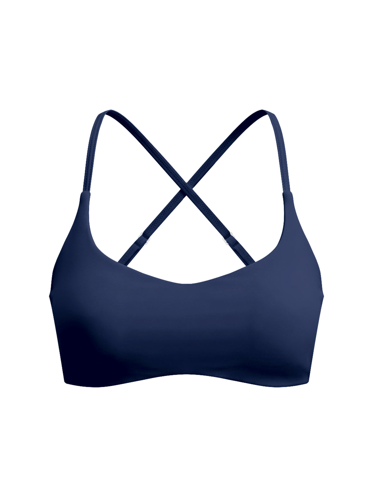 Women's Cropped Strappy Sports Bra