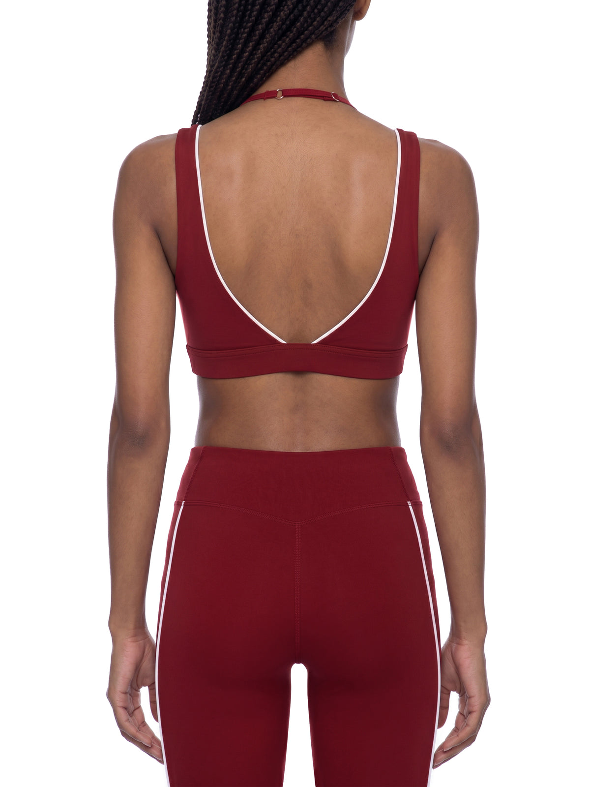 Women’s TrackLane Halter Yoga Sports Bra