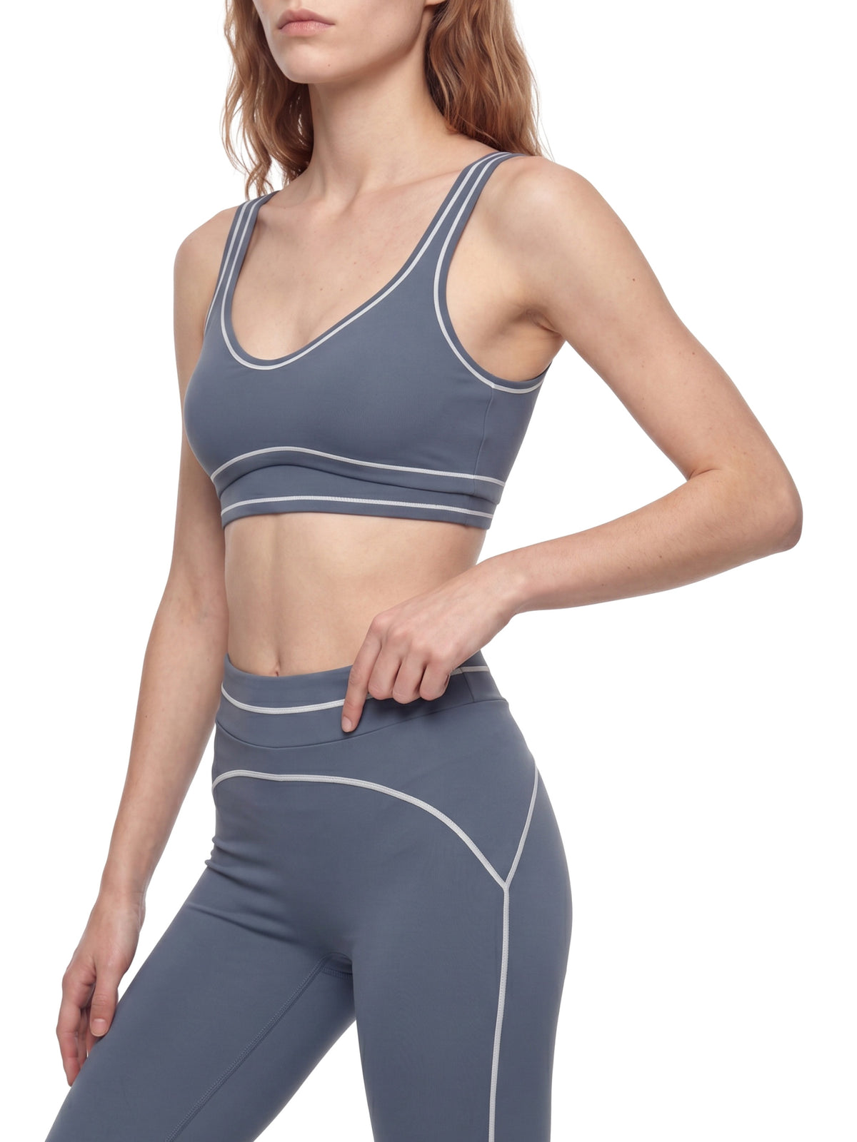 Women’s Topstitch Yoga Sports Bra