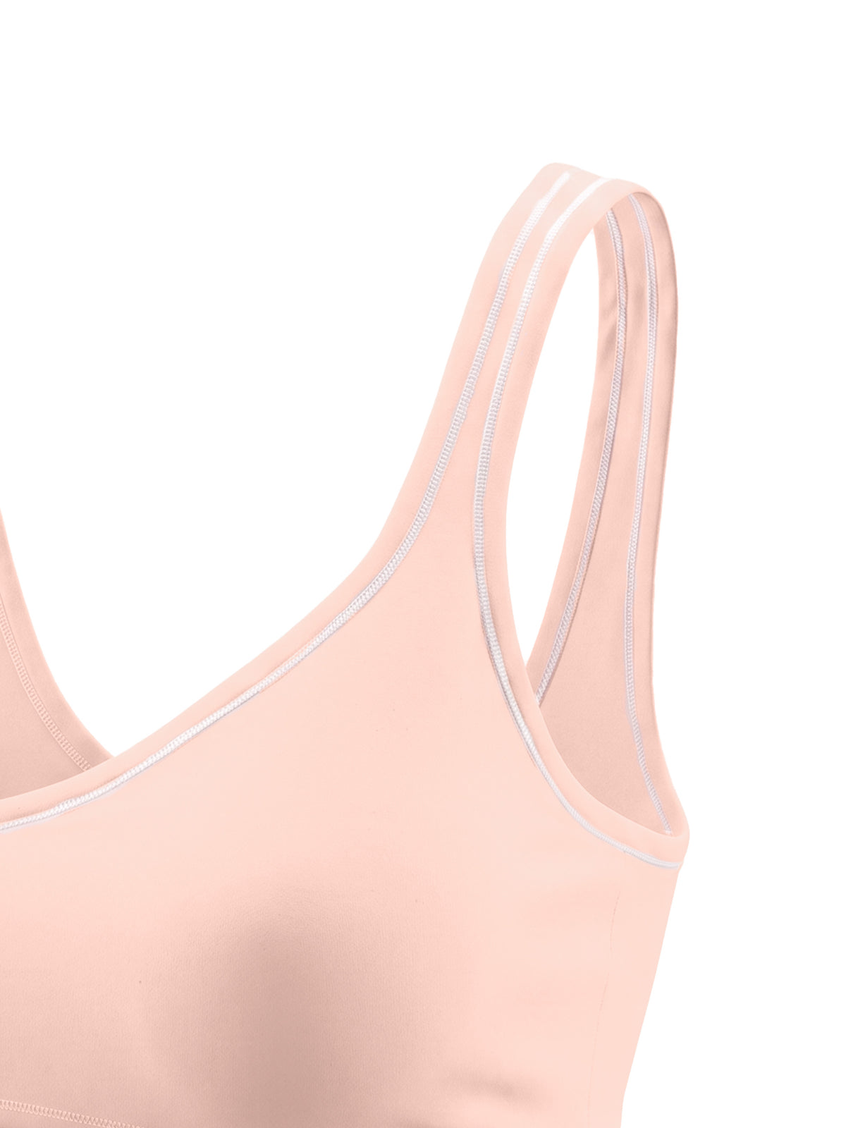 Women’s Topstitch Yoga Sports Bra