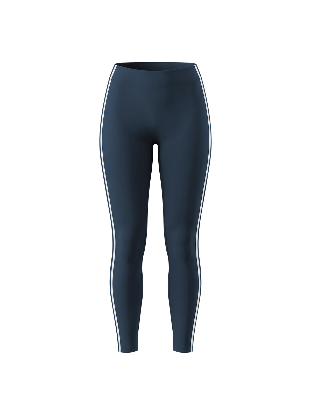 Women’s Stripe High Rise Ankle Length Yoga Leggings