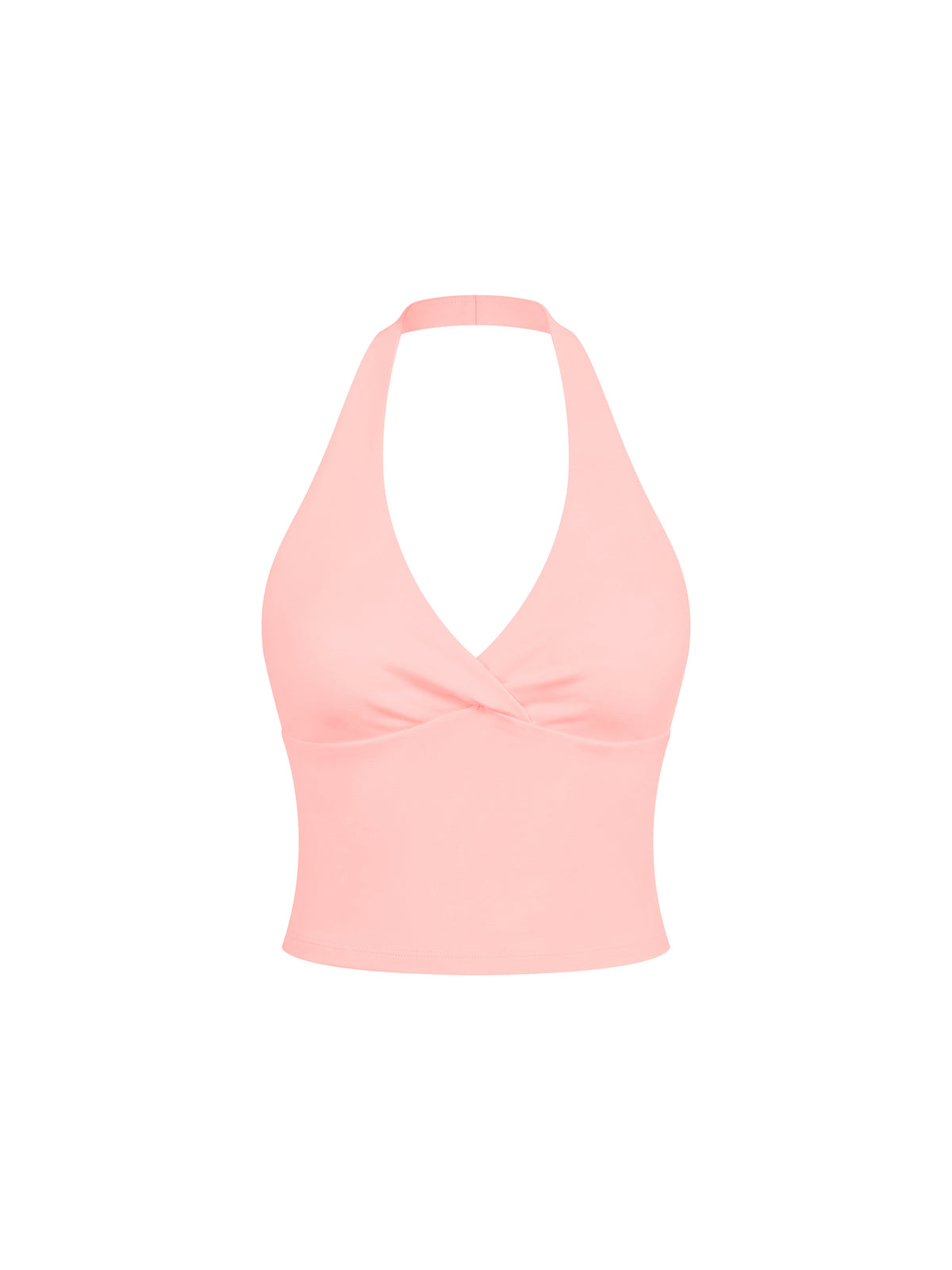 Women’s Everyday Ruched Halter Yoga Tank Top