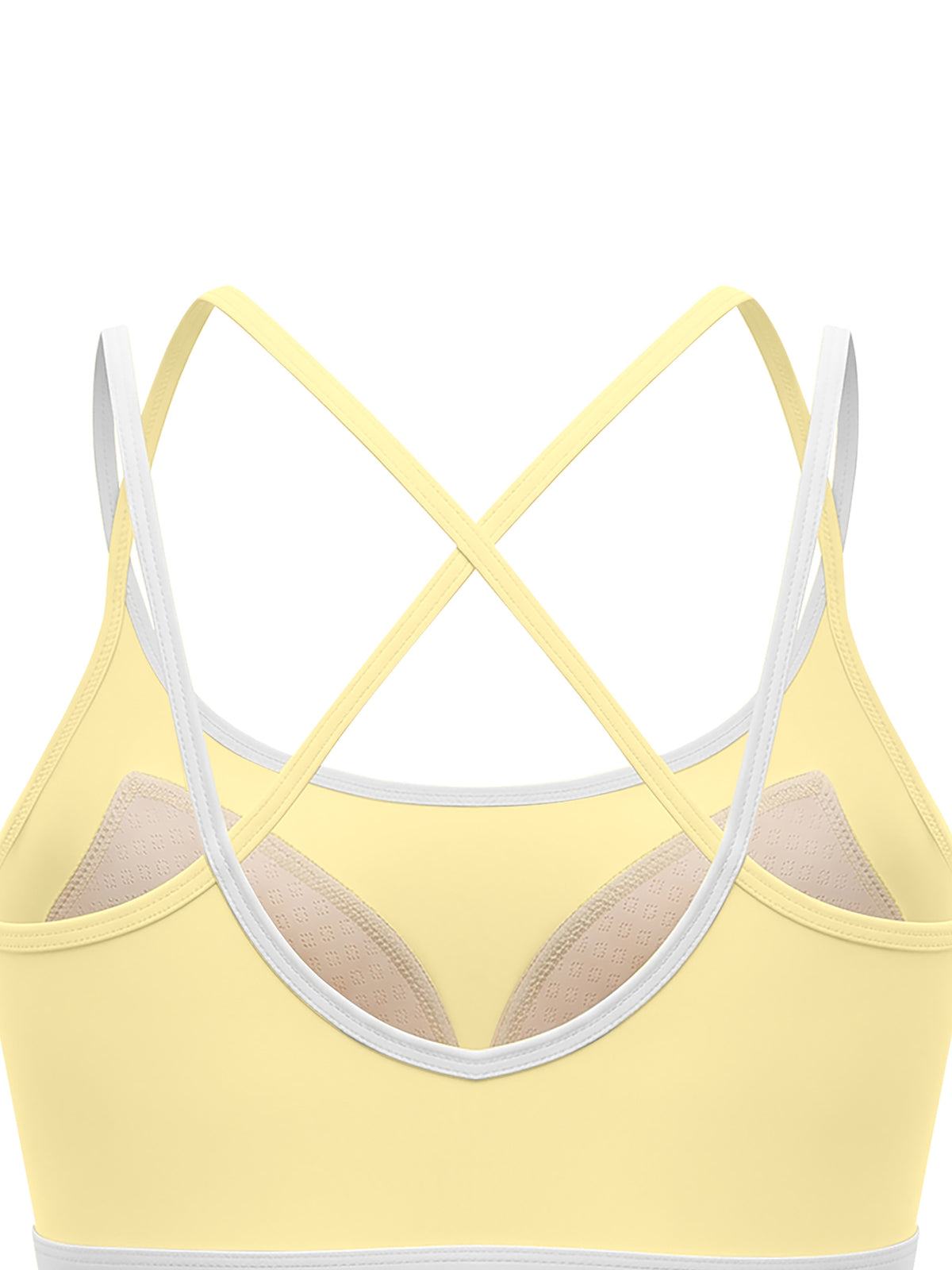 Women's Colorblock Yoga Sports Bra