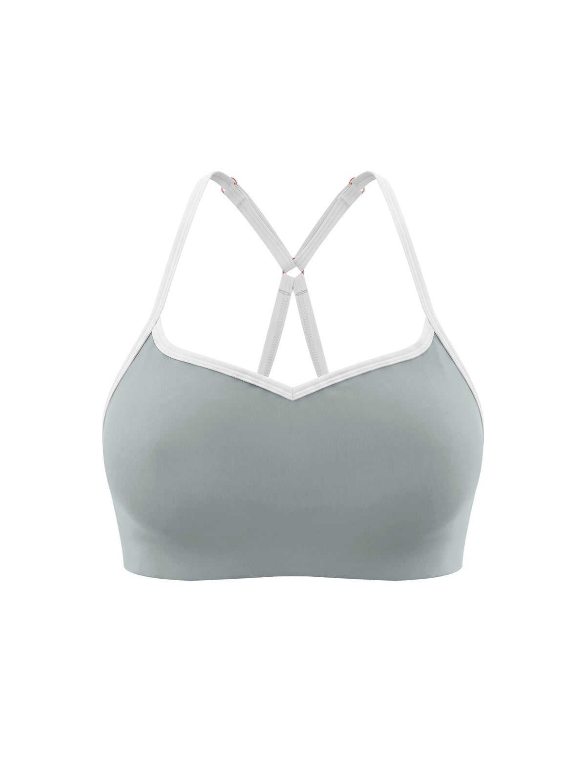 Color Block Racerback Sports Bra