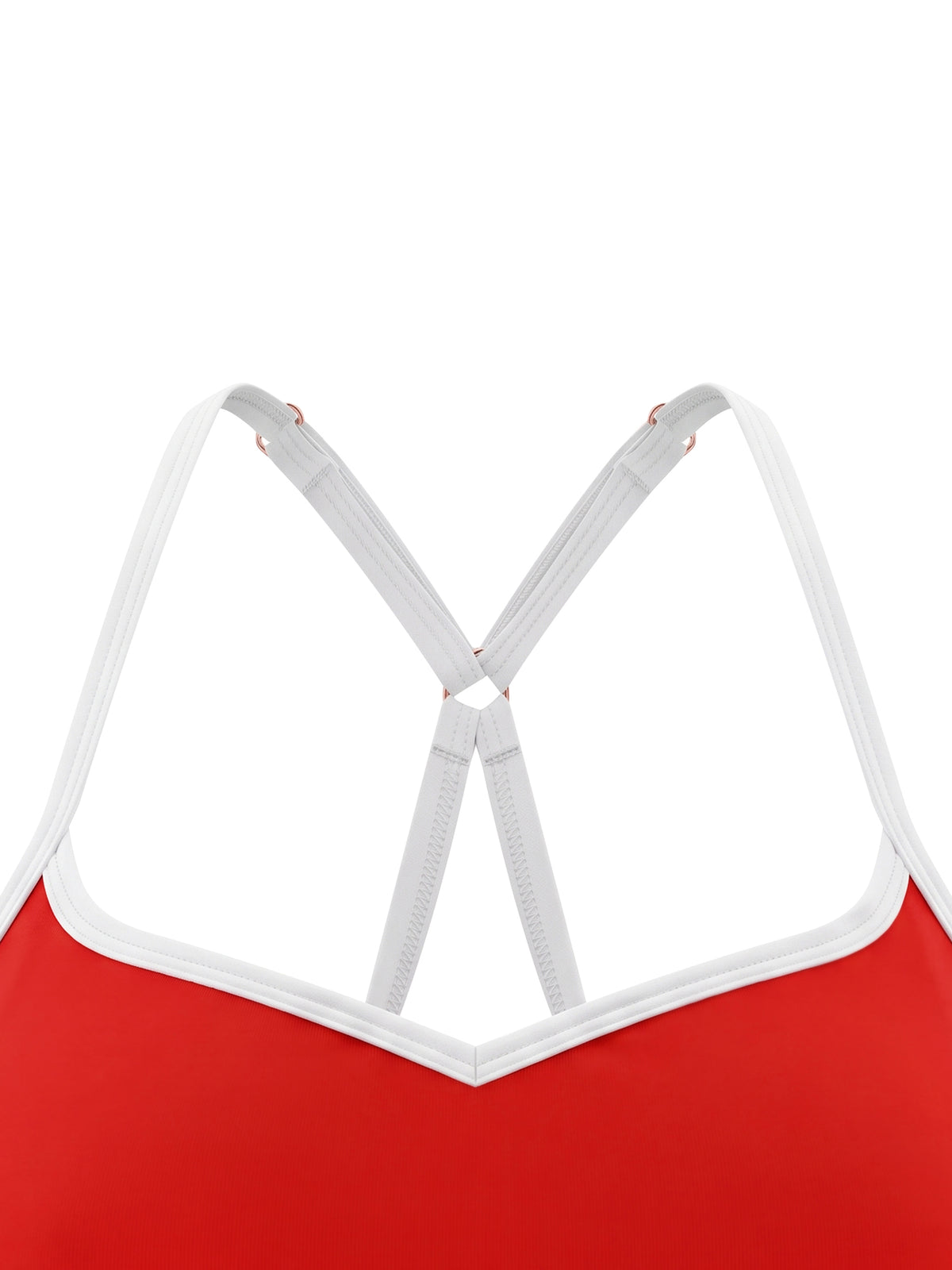 Color Block Racerback Sports Bra