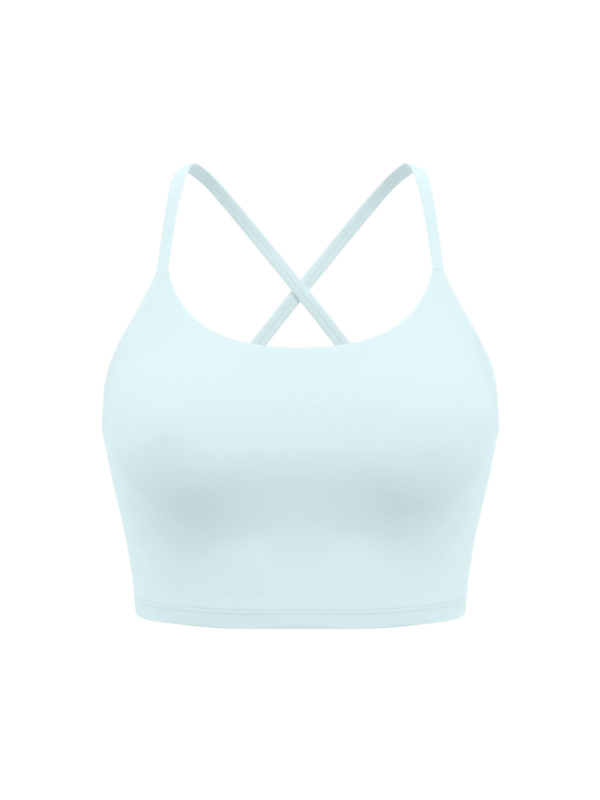 Color Block Ruched Cropped Tank Top