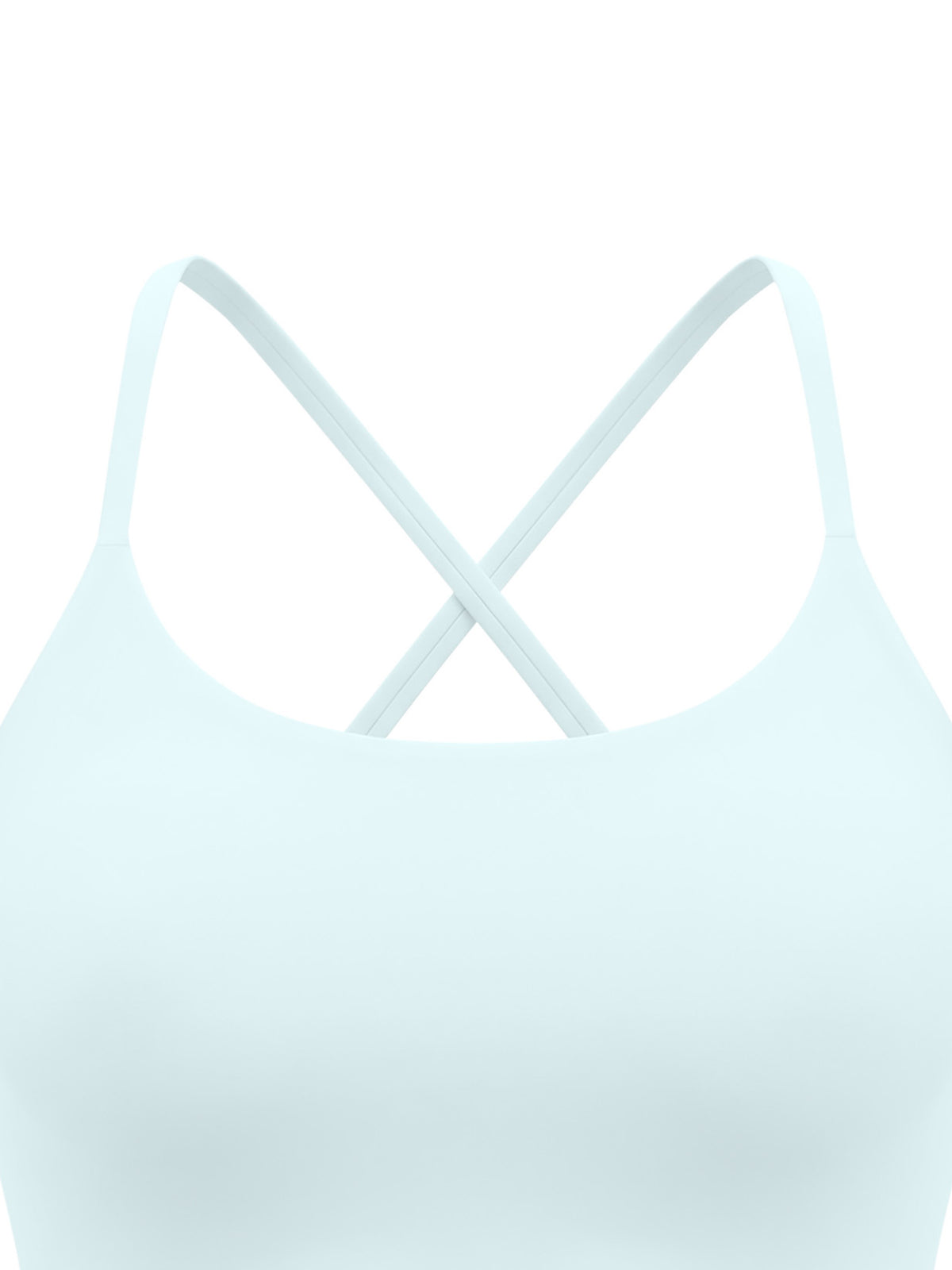 Color Block Ruched Cropped Tank Top