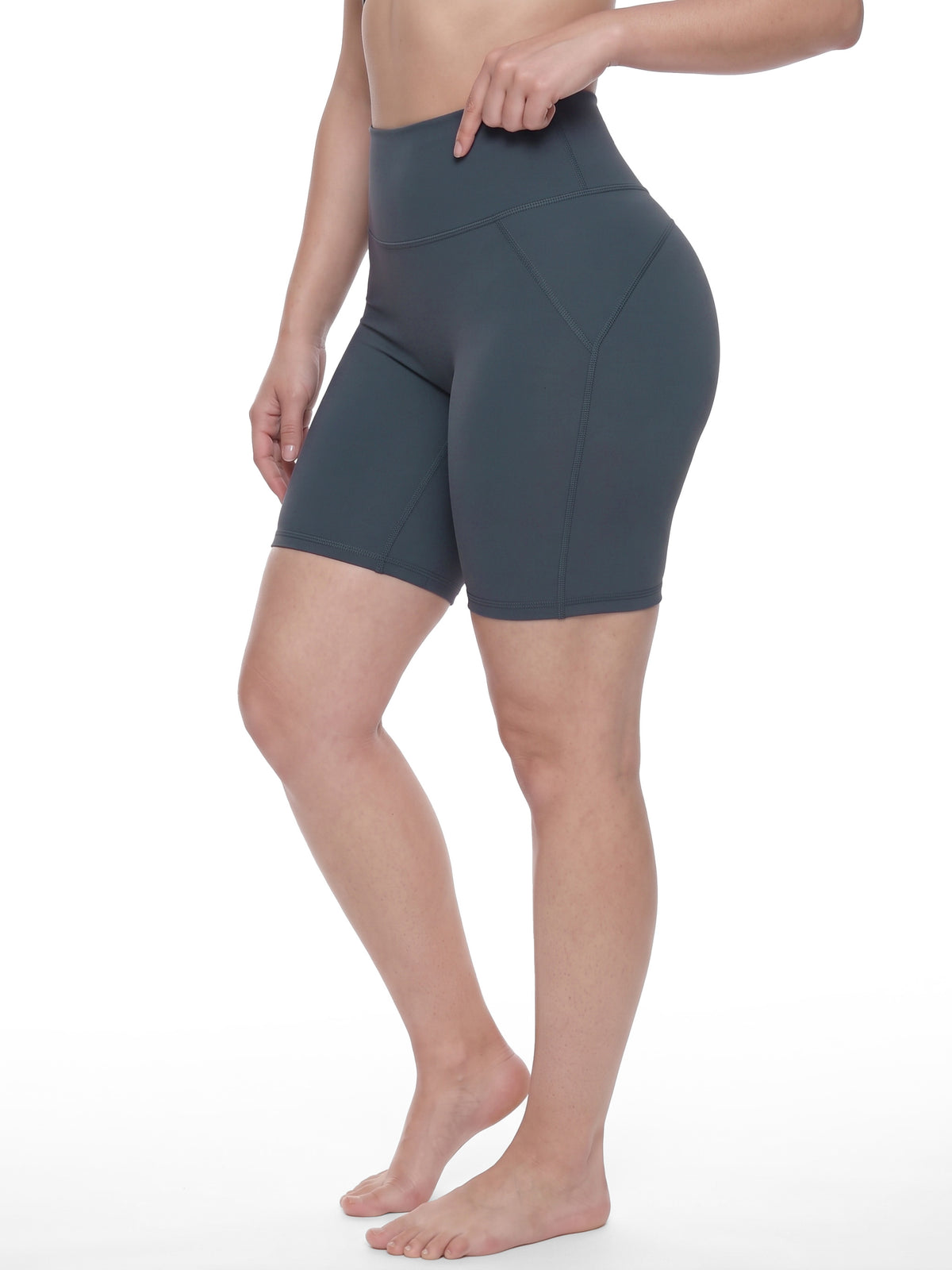 Lycra High Waisted Shorts