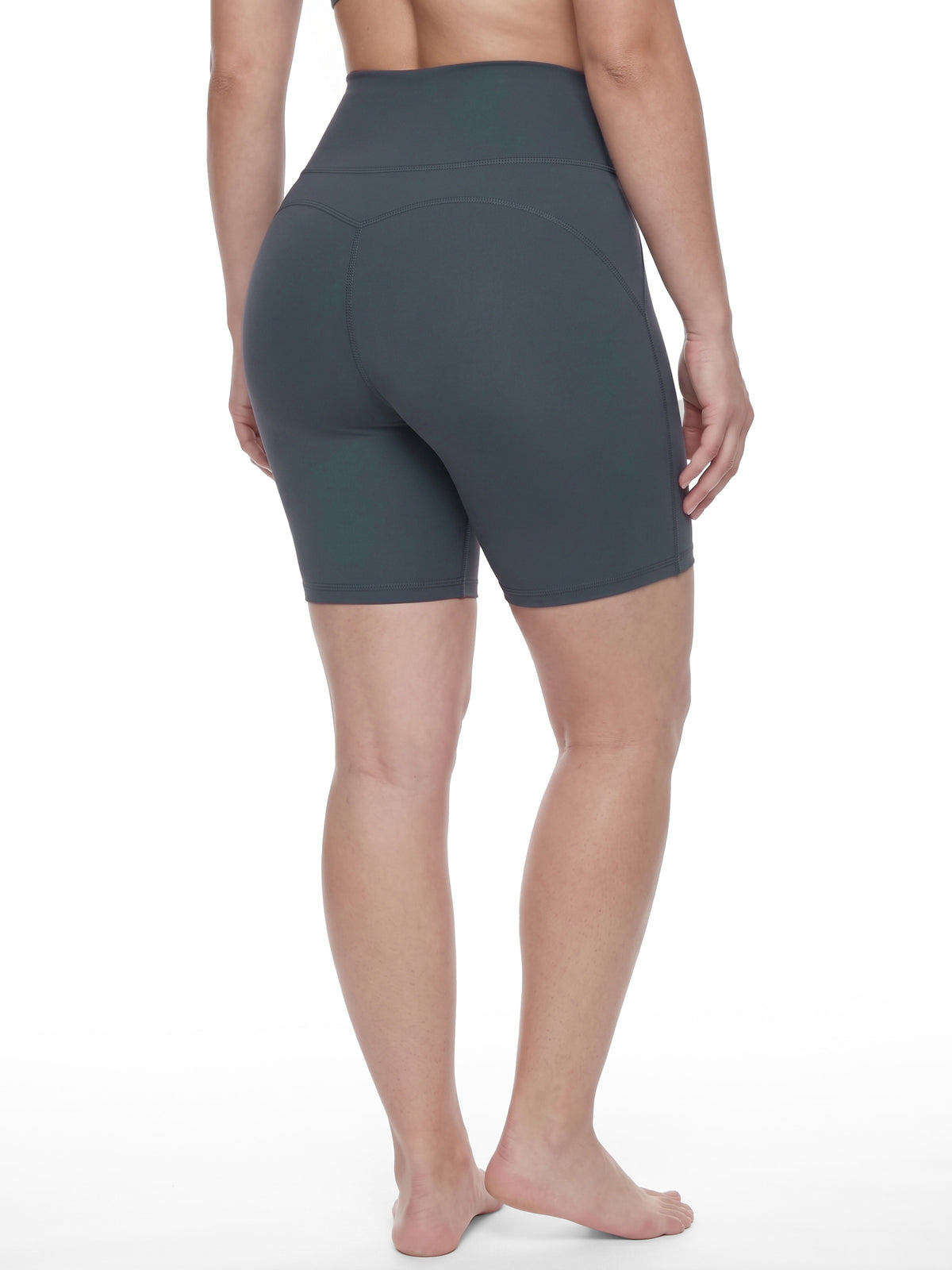 Lycra High Waisted Shorts