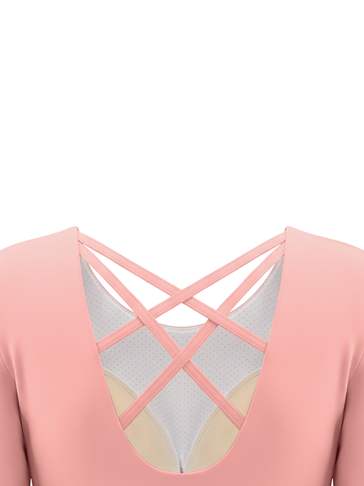 Women's Cropped Long Sleeve Yoga T-Shirt