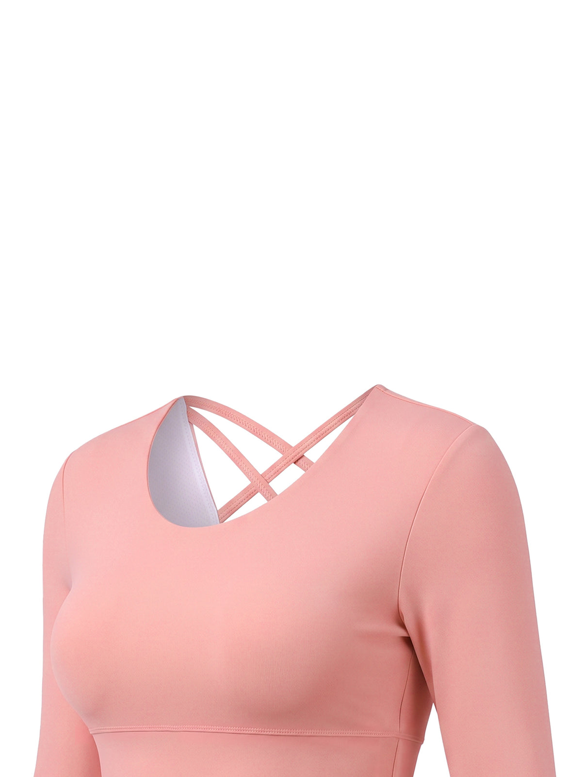 Women's Cropped Long Sleeve Yoga T-Shirt