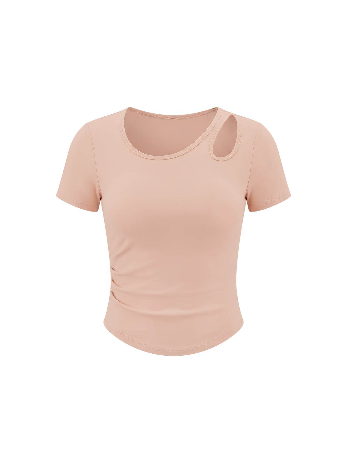 Women’s Cutout Ruched T-Shirt