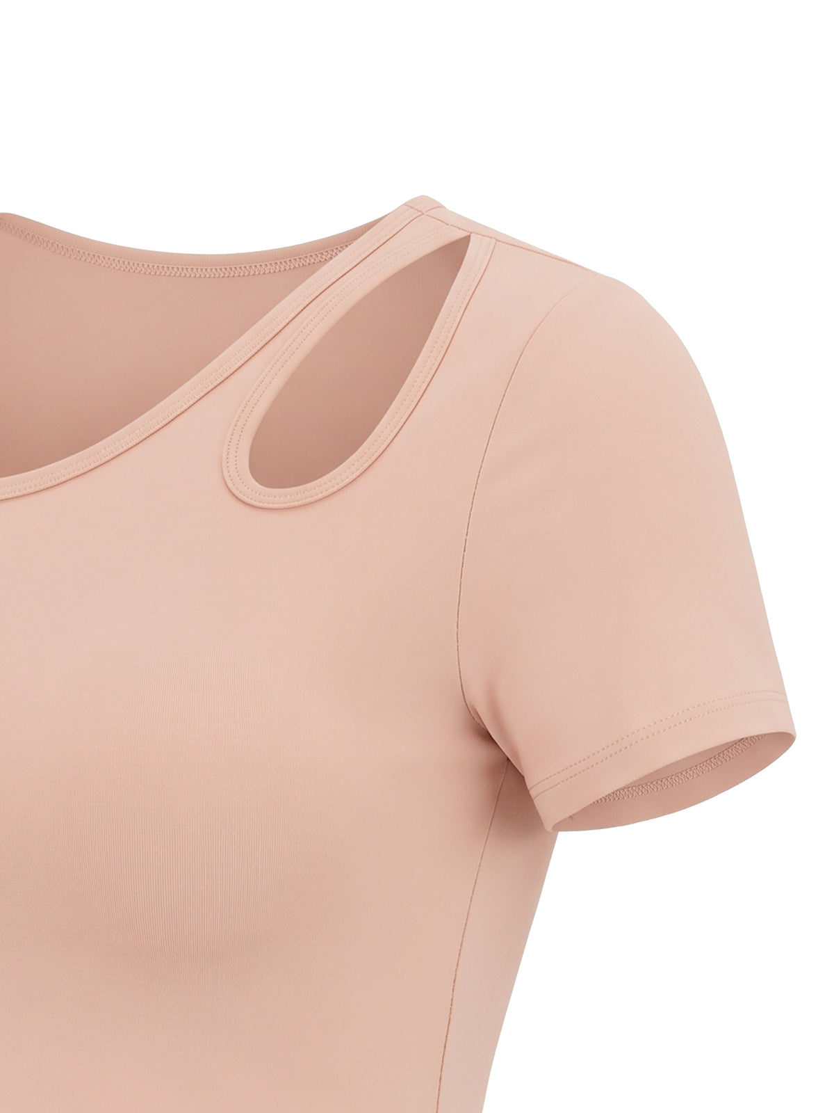 Women’s Cutout Ruched T-Shirt