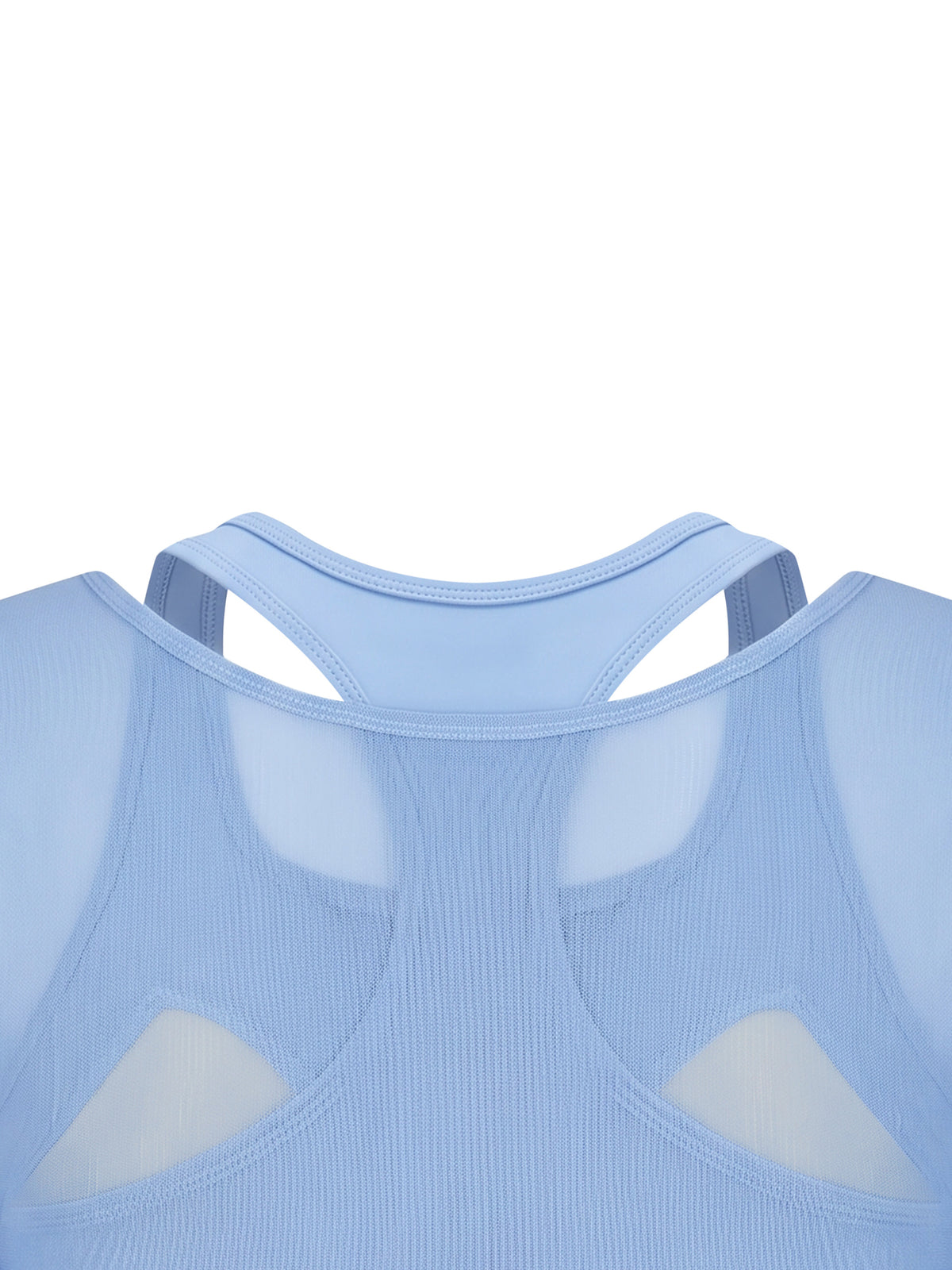Women's 2-in-1 Mesh Overlay T-Shirt